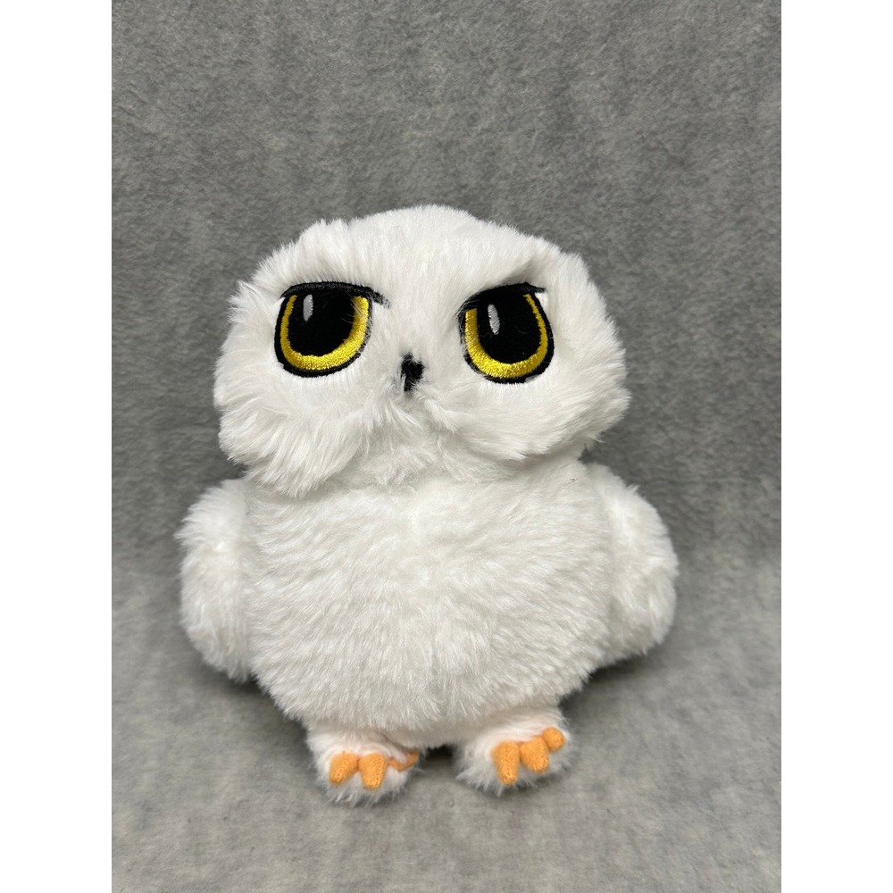 Harry Potter Hedwig Snowy White Owl Plush Stuffed 7" Toy